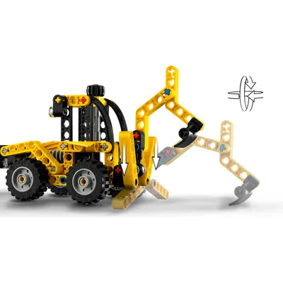 Grävlastare - Backhoe Loader - Technic - 42197 - LEGO