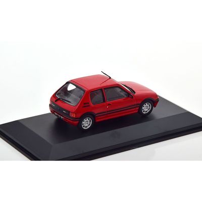 Peugeot 205 GTI 1.9 1988 - Röd - Odeon - 1:43