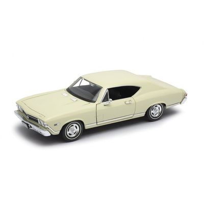 1968 Chevrolet Chevelle SS 396 - Beige - 1:24 - Welly