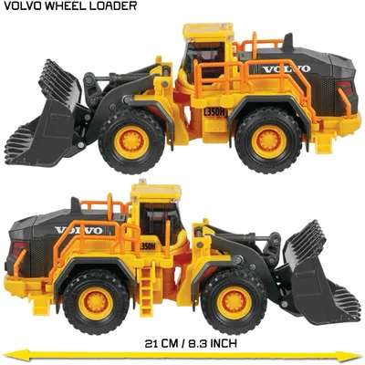 Volvo L350H Hjullastare - Wheel Loader - Majorette - 21 cm