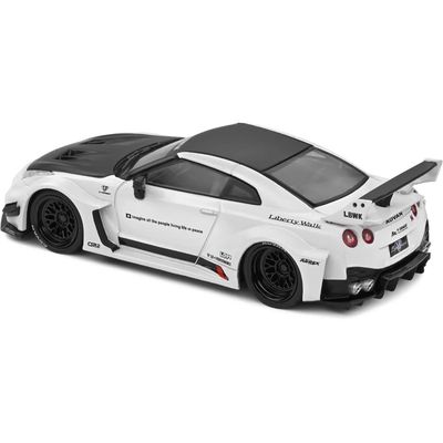 Nissan GT-R (R35) - LibertyWalk - Vit - Solido - 1:43