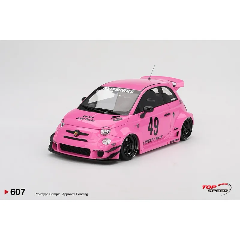 LB-WORKS x Abas Works Fiat Abarth 595 - Top Speed - 1:18