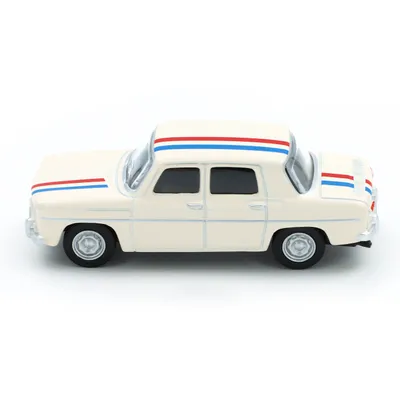 Renault 8 Gordini - 1968 - Gräddvit - Norev - 1:64