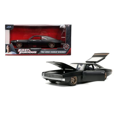 SKADAD FÖRPACKNING - 1968 Dodge Charger Widebody Fast & Furious - Jada Toys 1:24