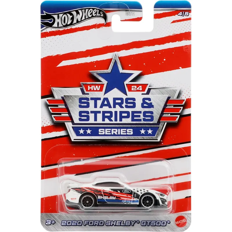 2020 Ford Shelby GT500 - Stars & Stripes - 4/5 - Hot Wheels