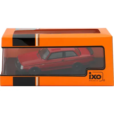 Volvo 242 - Custom - Turbo - 1980 - Röd - Ixo Models - 1:43