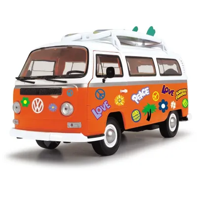 Volkswagen T2 Surfer VAN - Orange - Dickie Toys - 32 cm