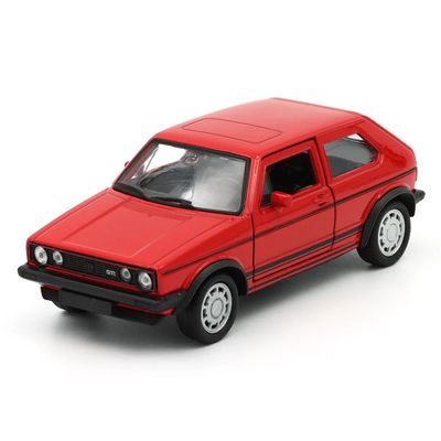 Volkswagen Golf I GTI - Röd - Welly - 1:34