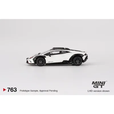 Lamborghini Huracán Sterrato - Bianco Asopo - 763 - Mini GT