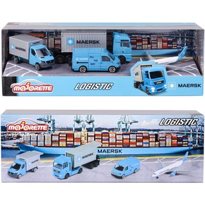 MAERSK - 4-pack Giftpack - Logistic - Majorette