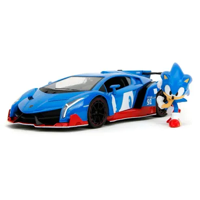 Lamborghini Veneno - Sonic the Hedgehog - Jada - 1:24