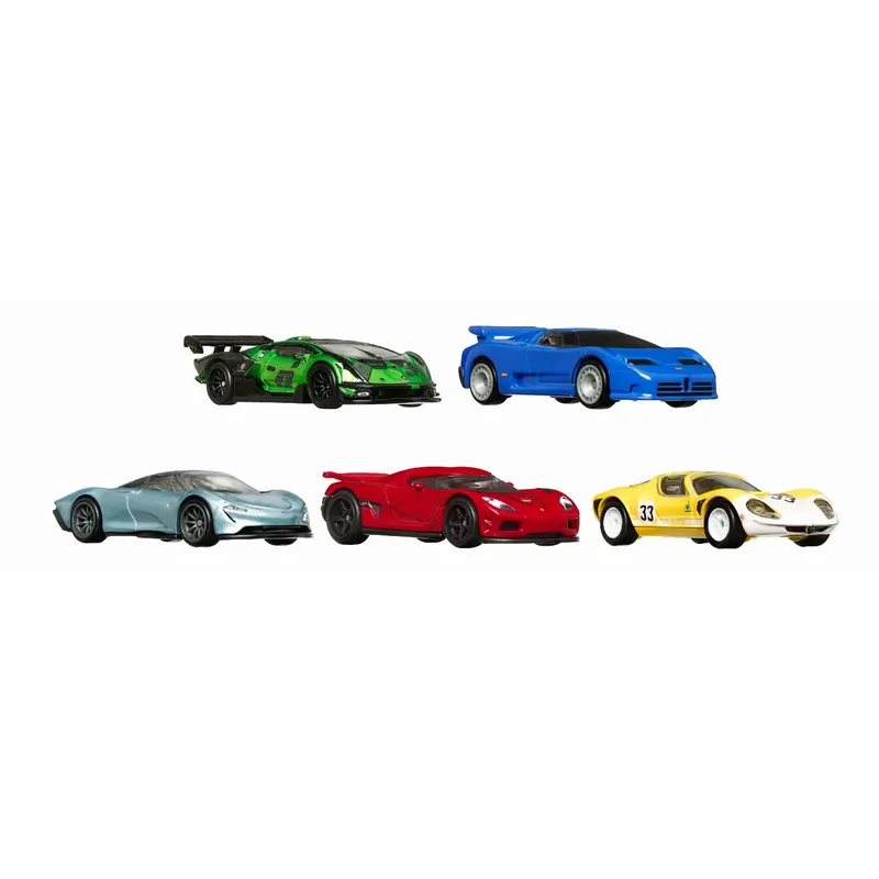 5-pack Container Set - Car Culture: Exotic Envy - Hot Wheels