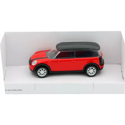 MINI Clubman - Röd - Rastar - 9 cm