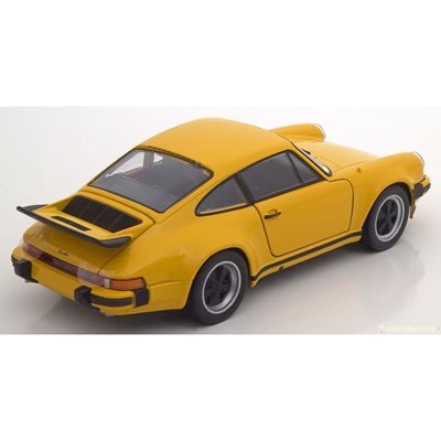 Porsche 911 Turbo - Gul - Welly - 1:24