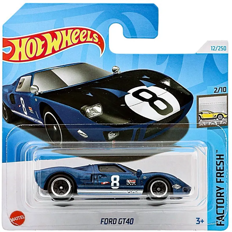 Ford GT40 - Blå - Factory Fresh - Hot Wheels