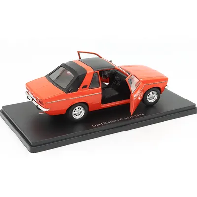 Opel Kadett C Aero - 1976 - Orange / Svart - Atlas - 1:24