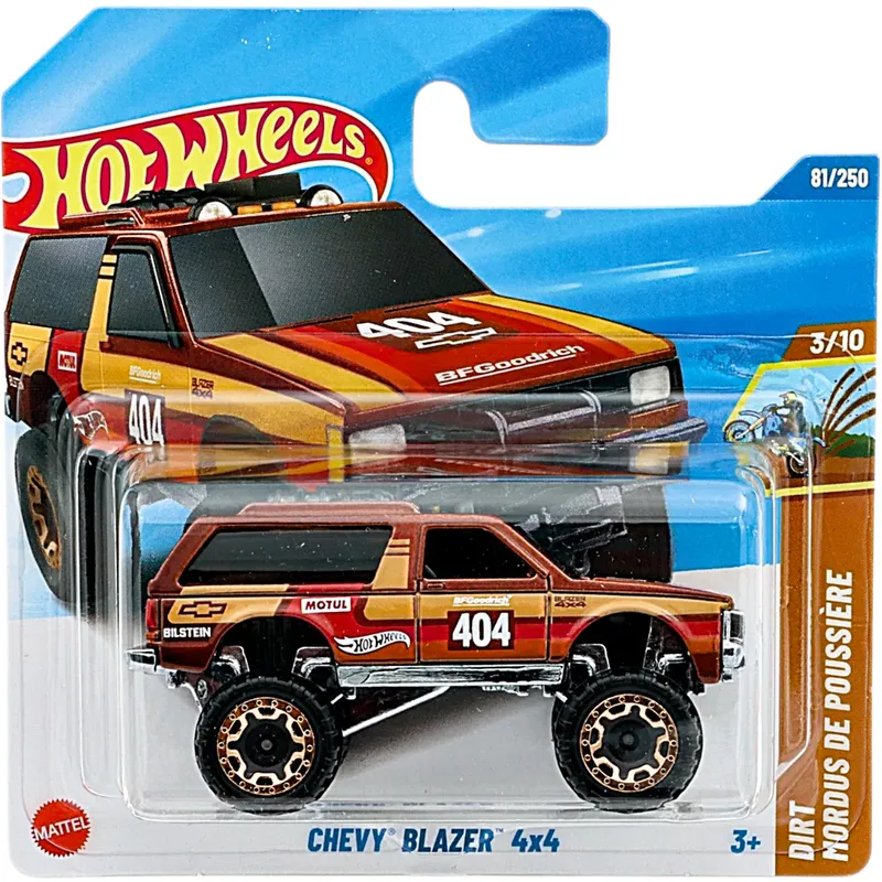 Chevy Blazer 4x4 - Brun - Dirt - Hot Wheels
