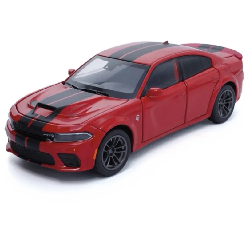 Dodge Charger SRT Hellcat - Röd - Ljud & Ljus - Tayumo - 1:32