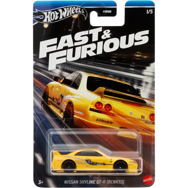 Nissan Skyline GT-R (BCNR33) - Fast & Furious Racing - HW