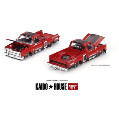 Chevrolet Silverado Kaido V1 - Kaido House x Mini GT - 1:64