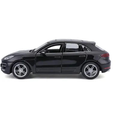 Porsche Macan - Sort - Bburago - 1:24