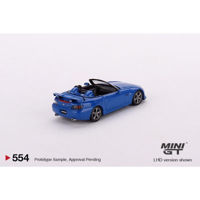 Honda S2000 (AP2) CR - Apex Blue - 554 - Mini GT - 1:64