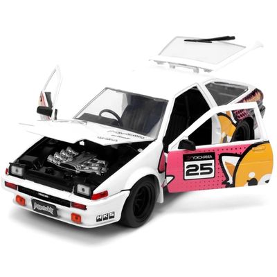 Retsuko & 1986 Toyota Trueno AE86 - Aggretsuko - Jada - 1:24