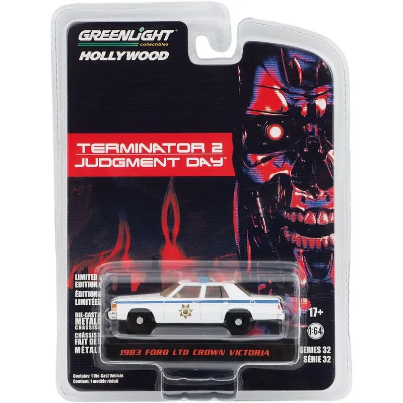 Ford LTD Crown Victoria - Terminator 2 - GreenLight - 1:64