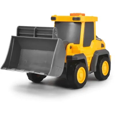 Truck Team - Volvo-lastbil och Trailer med Hjullastare - Dickie Toys