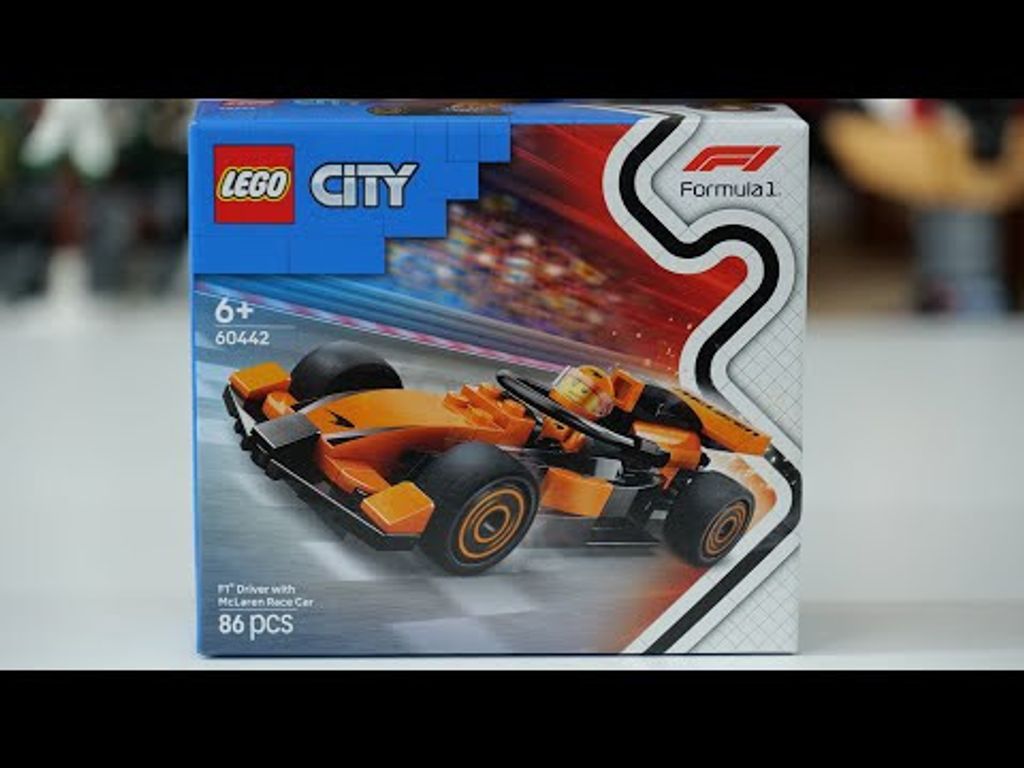 F1 Driver with McLaren Race Car - Formula 1 - 60442 - LEGO