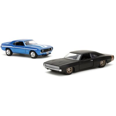 Chevrolet Camaro + Dodge Charger Widebody - F&F - Jada Toys