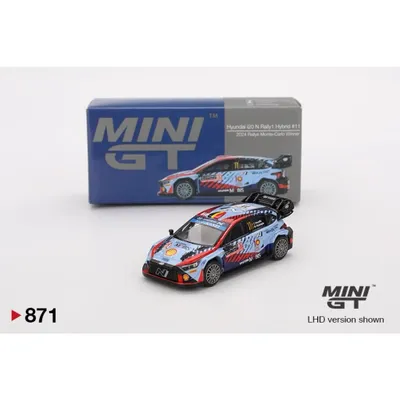 Hyundai i20 N Rally1 - 2024 Monte-Carlo - Mini GT - 1:64