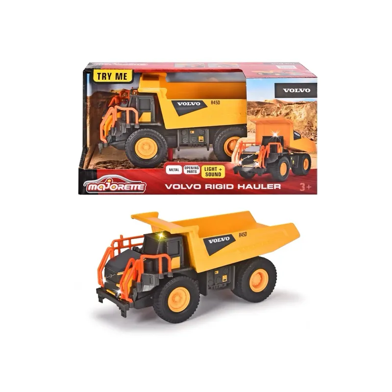 Dumper - Volvo Rigid Hauler - Majorette Grand Series