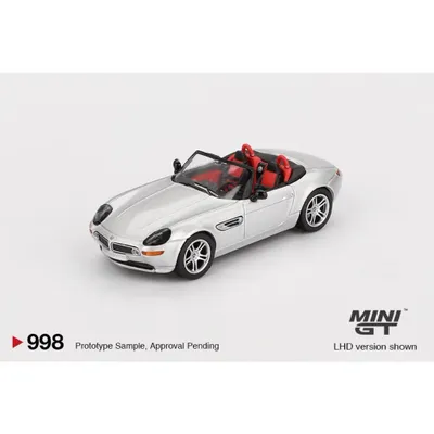 BMW Z8 (E52) - Silver - 998 - Mini GT