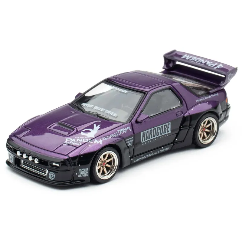Mazda RX-7 (FC3S) "Pandem Rocket Bunny" - Lila - Inno Models - 1:64