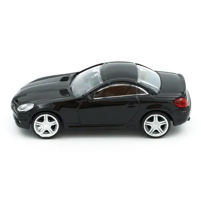 Mercedes-Benz SLK55 AMG - Svart - Rastar - 9 cm