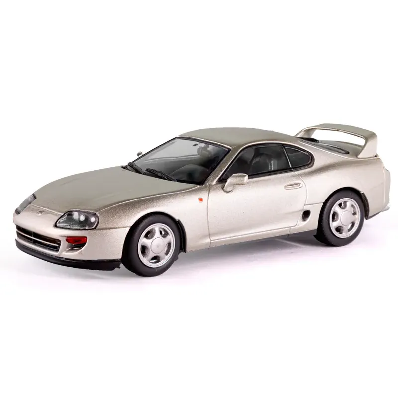 Toyota Supra MKIV 2JZ - 2002 - Silver - Solido - 1:43