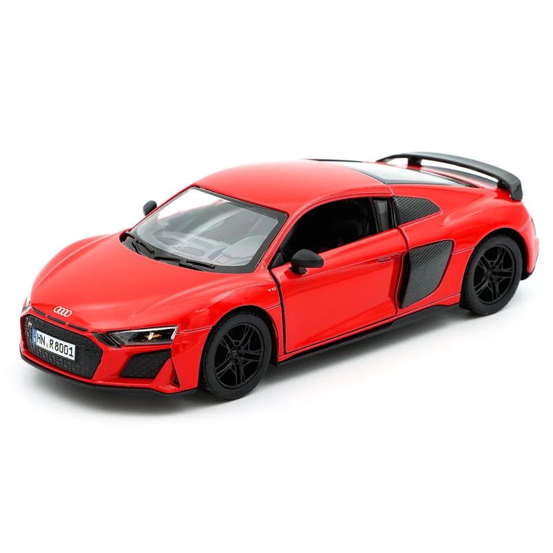 2020 Audi R8 Coupe - Kinsmart - 1:36 - Röd