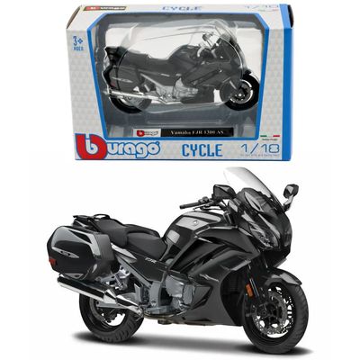 Yamaha FJR 1300 AS - Svart - Bburago - 1:18