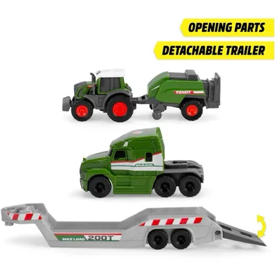 Fendt Micro Farm Truck - Dickie Toys - 32 cm