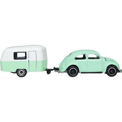 Eriba Puck - Volkswagen Beetle - Majorette - 1:64