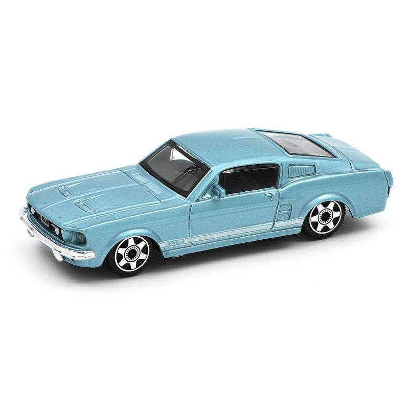 Ford Mustang GT - 1967 - Blå - Bburago - 1:43