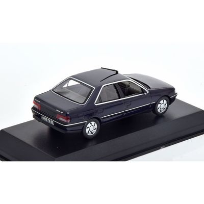 Peugeot 405 SRi 1991 - Blå - Norev - 1:43