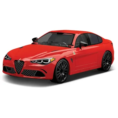 Alfa Romeo Giulia Quadrifoglio - Röd - 24604 - COBI - 1:35