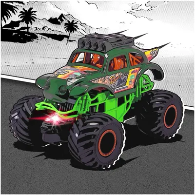 Dune Bug - Volkswagen Beetle - Dickie Toys - 18 cm