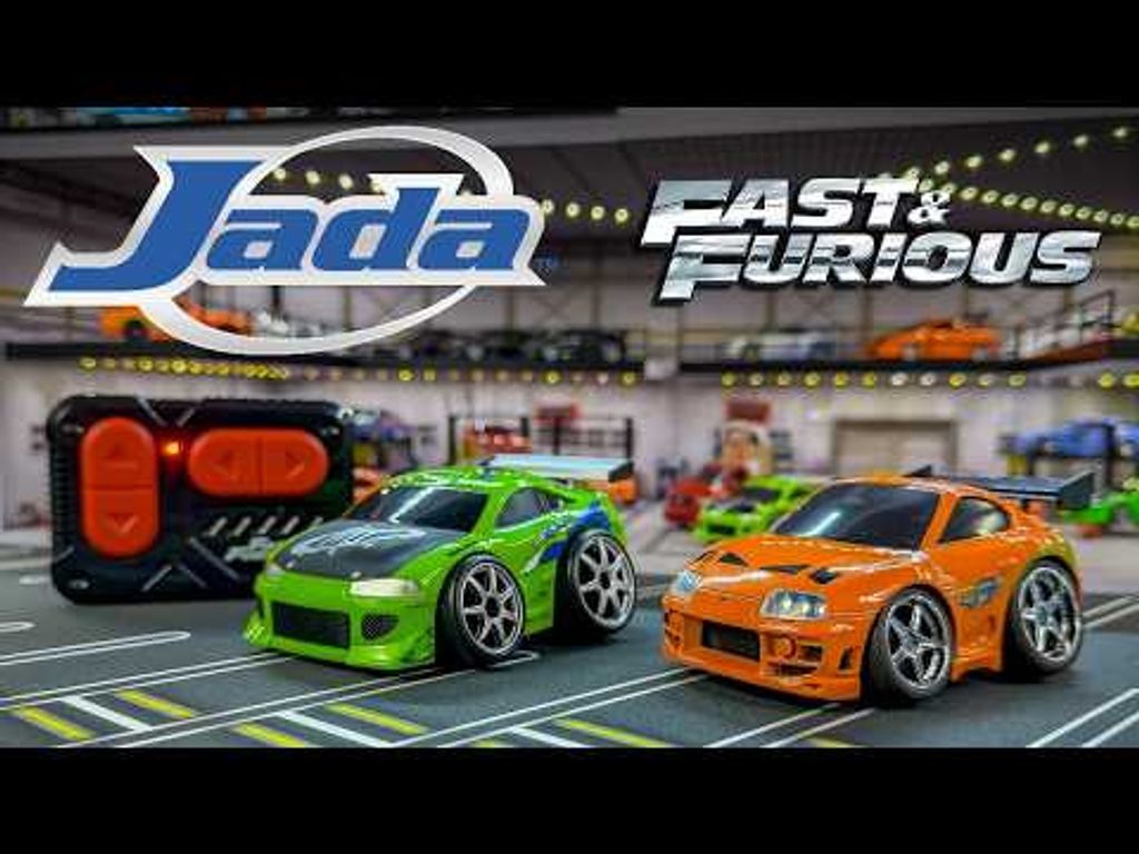 Mitsubishi Eclipse - Fast & Furious - Small Blocks - Radiostyrd - 10 cm - Jada