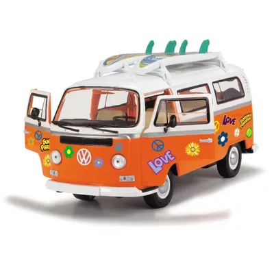 Volkswagen T2 Surfer VAN - Orange - Dickie Toys - 32 cm