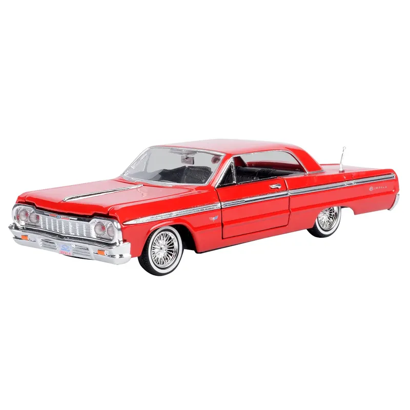 1964 Chevrolet Impala - Röd - Motormax - 1:24