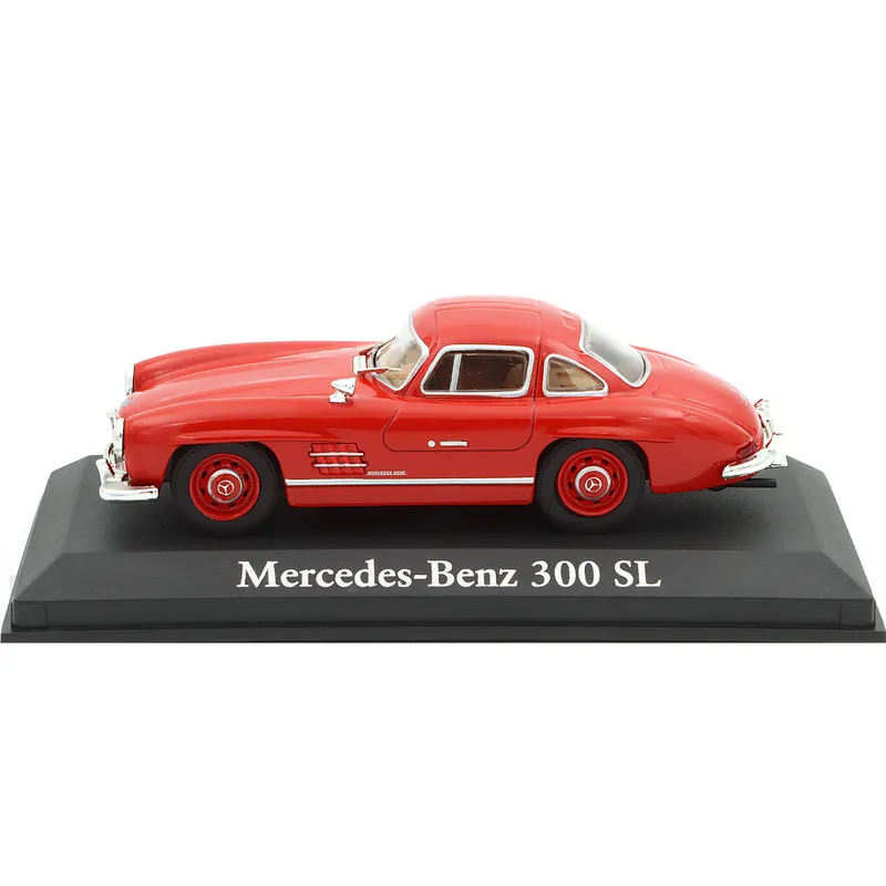 Mercedes-Benz 300 SL - Röd - Atlas Editions - 1:43