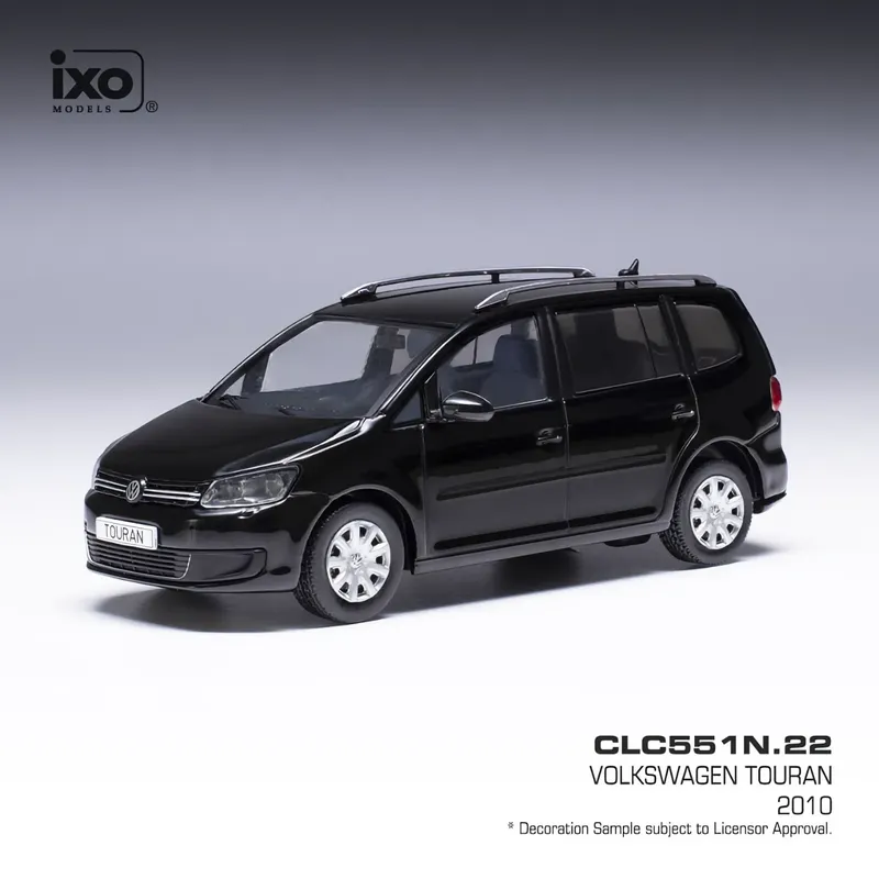 Volkswagen Touran - 2010 - Svart - Ixo Models - 1:43